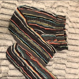 joe b stripe boho flair hippie pants